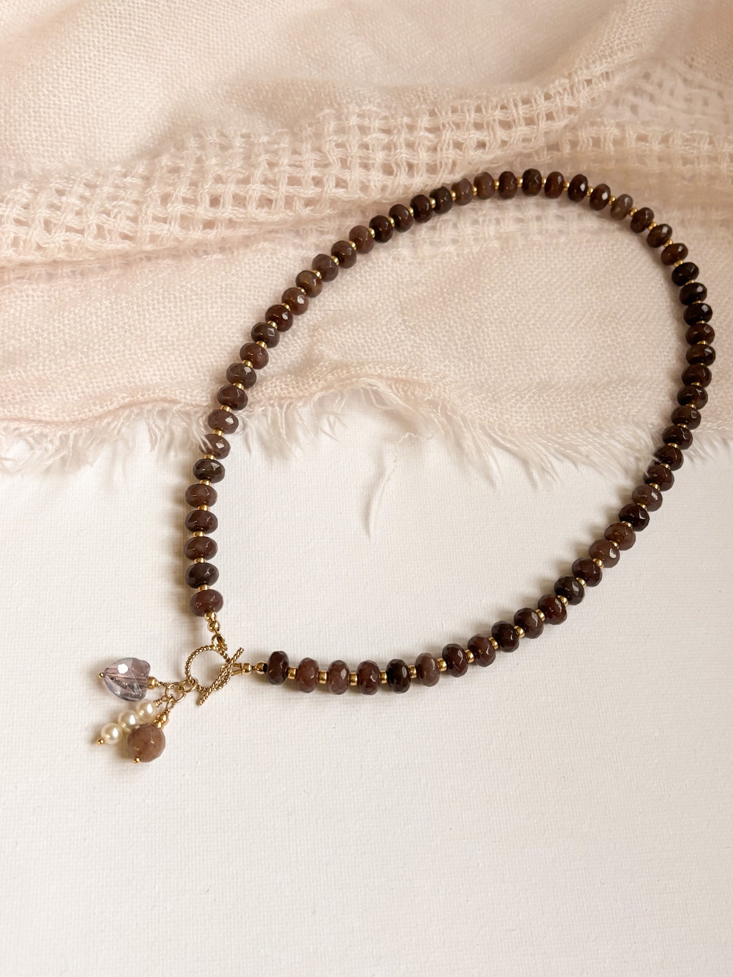 CIAMBELLA GEMSTONE NECKLACE - READY TO ROCK