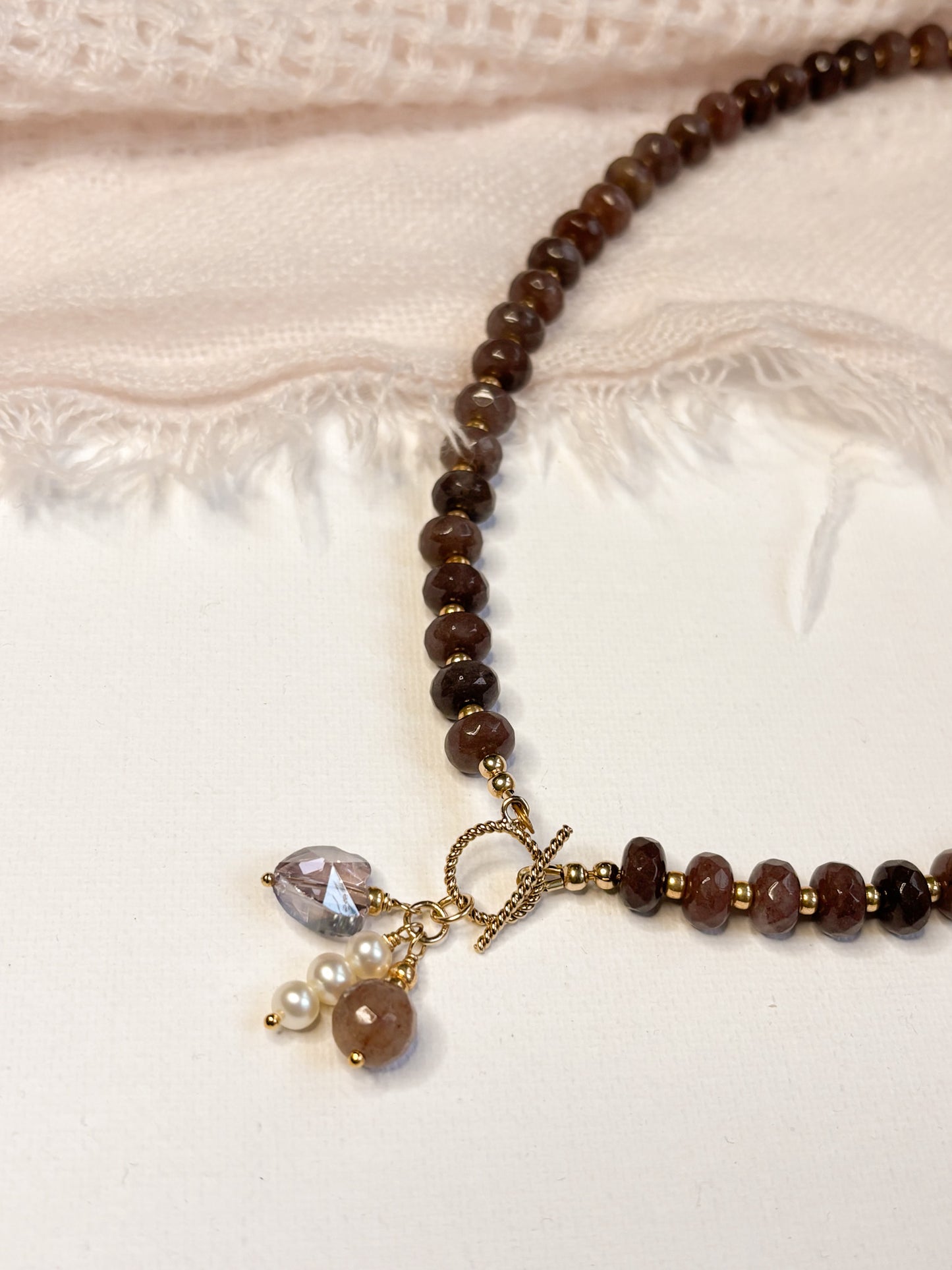 CIAMBELLA GEMSTONE NECKLACE - READY TO ROCK
