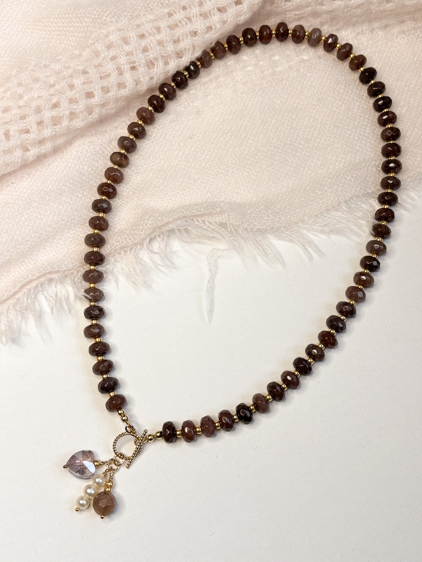 CIAMBELLA GEMSTONE NECKLACE - READY TO ROCK