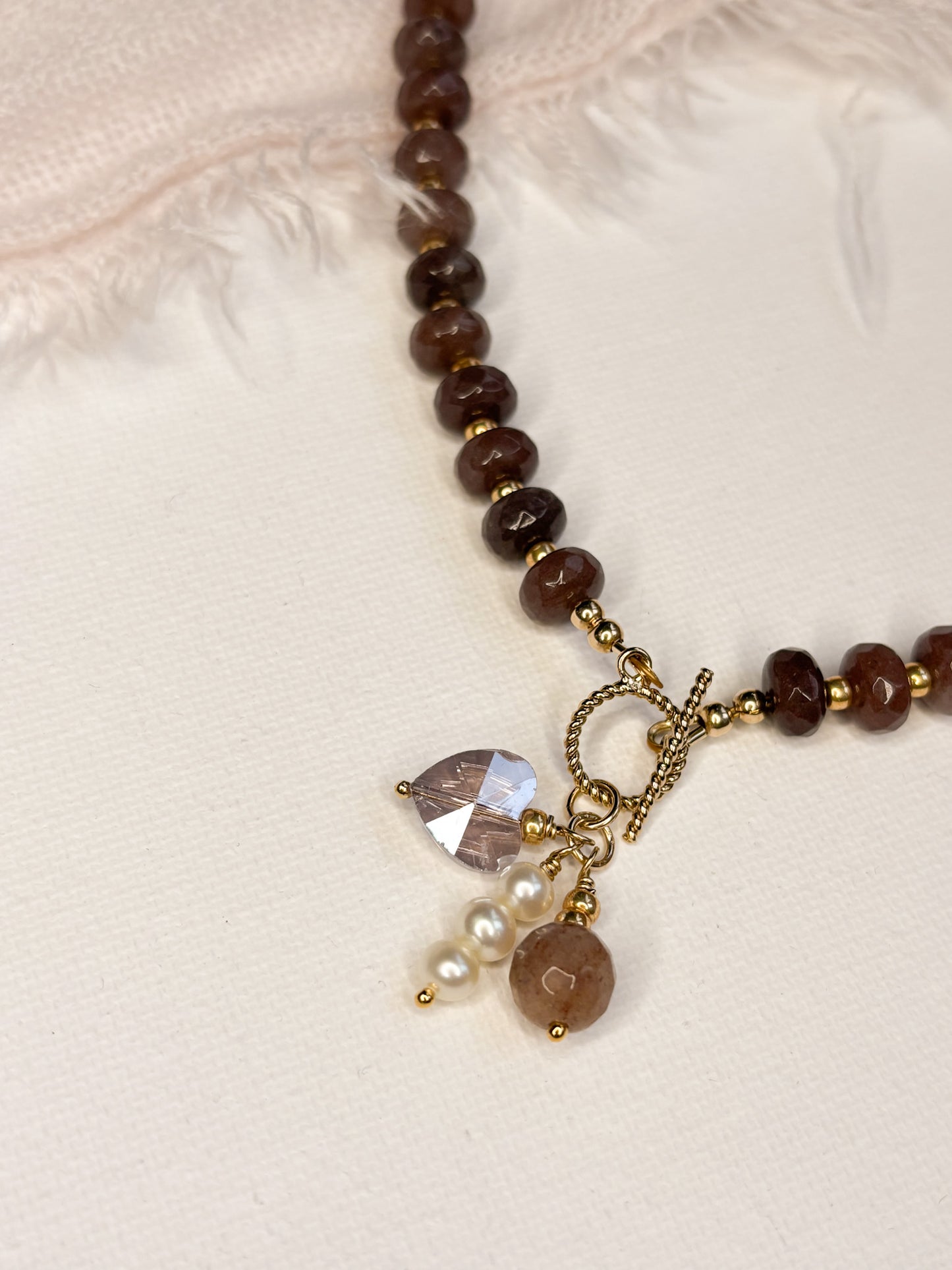 CIAMBELLA GEMSTONE NECKLACE - READY TO ROCK