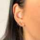 BOW THREADER EARRINGS