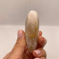 GEMSTONE HEART - FLOWER AGATE