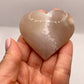 GEMSTONE HEART - FLOWER AGATE