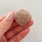GEMSTONE HEART - FLOWER AGATE