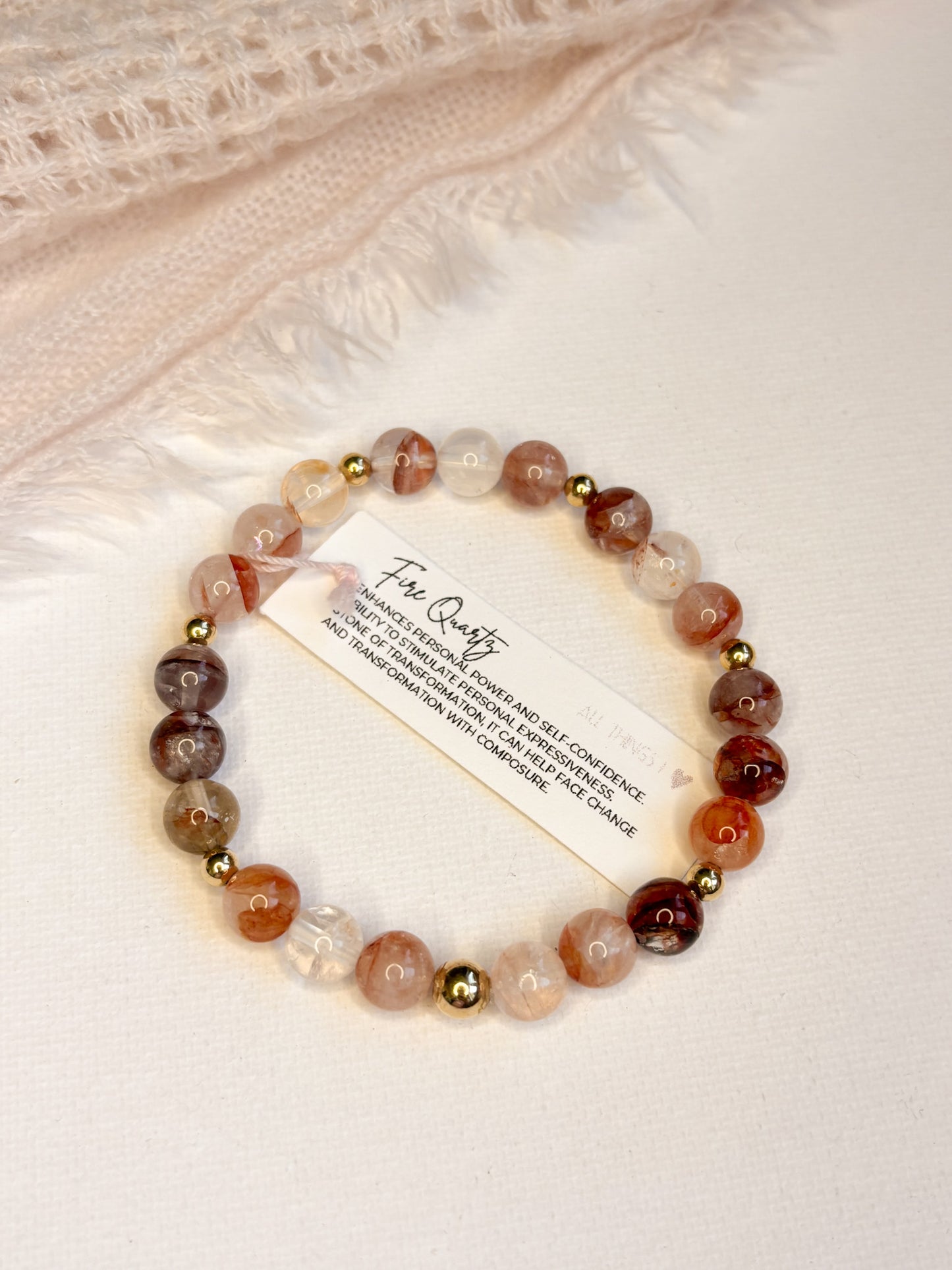 *SCINTILLARE BRACELET 8MM - READY TO ROCK