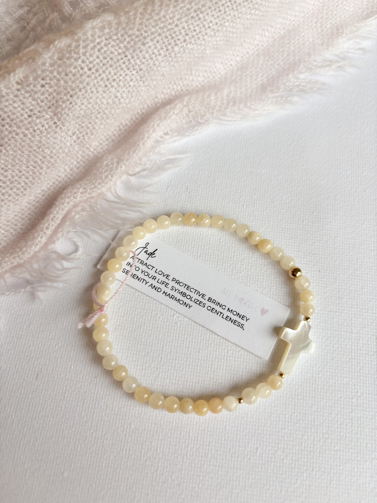 *CROCIFISSO BRACELET 4MM - READY TO ROCK