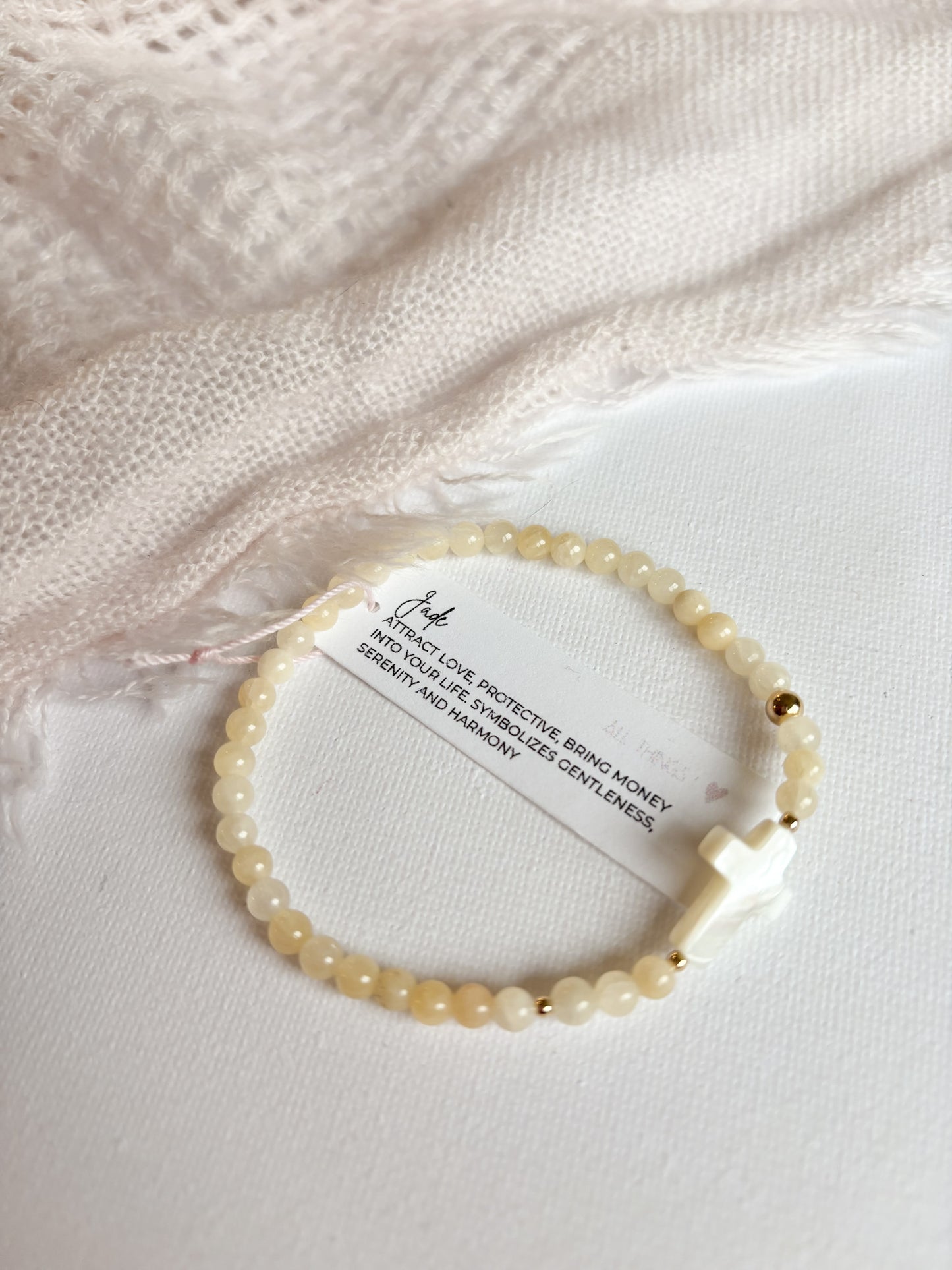 *CROCIFISSO BRACELET 4MM - READY TO ROCK