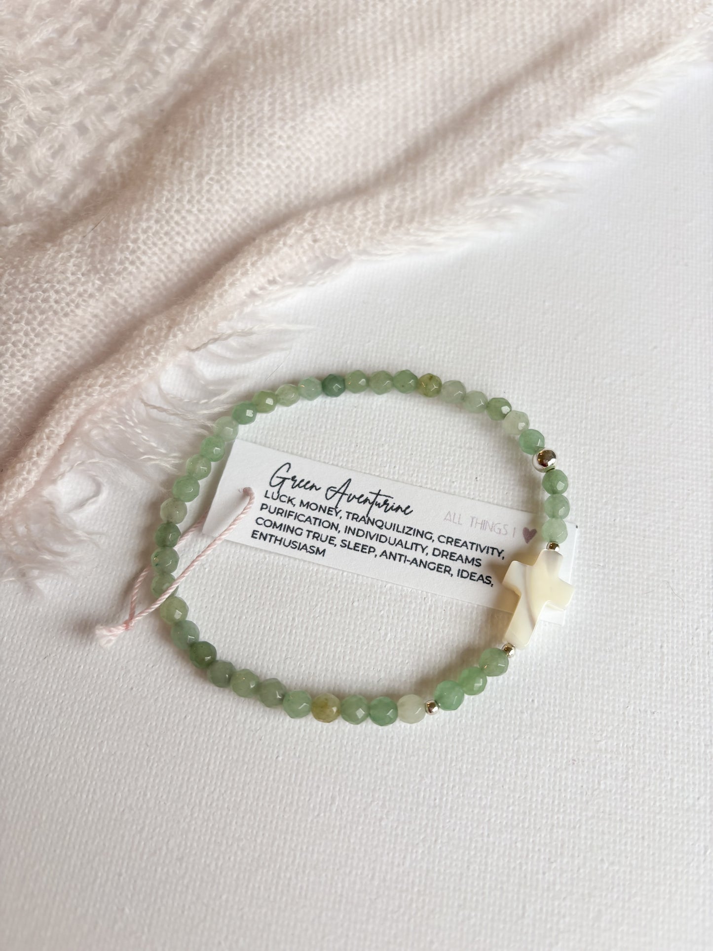 *CROCIFISSO BRACELET 4MM - READY TO ROCK