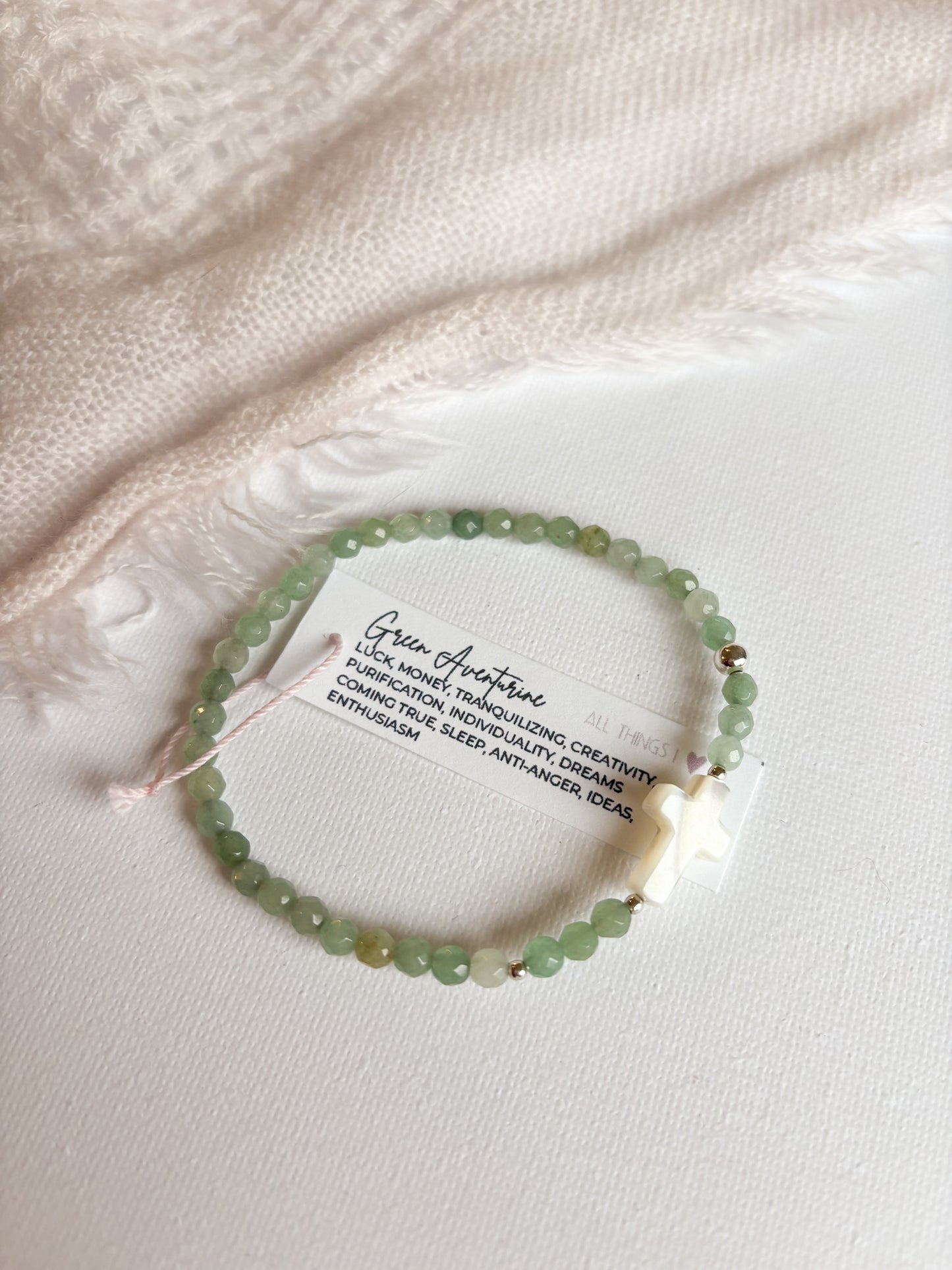 *CROCIFISSO BRACELET 4MM - READY TO ROCK