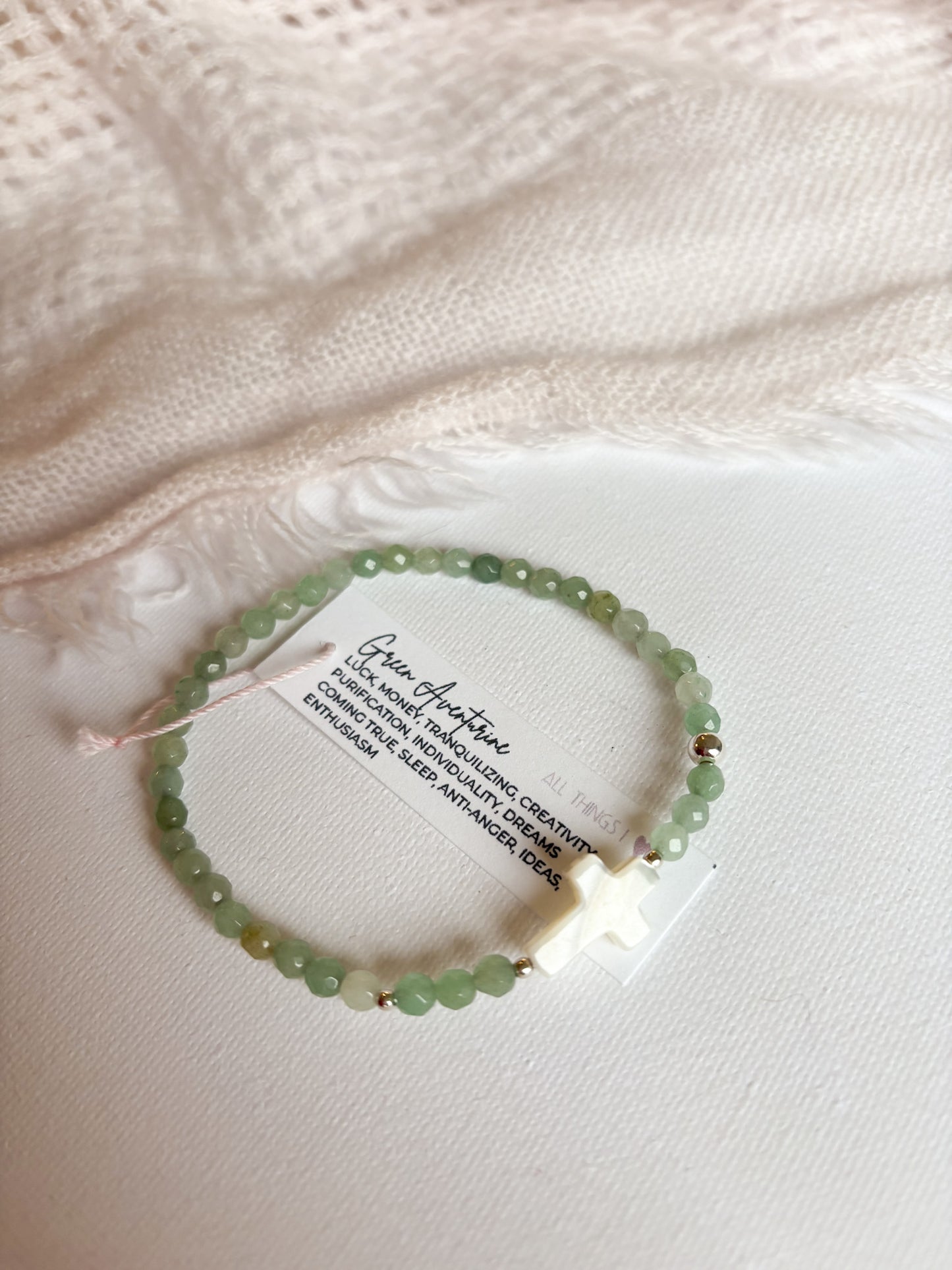 *CROCIFISSO BRACELET 4MM - READY TO ROCK