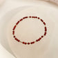 MINI SCINTILLA BRACELET - RED JASPER 3MM