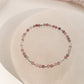 MINI SCINTILLA BRACELET - MAUVE ROSE QUARTZ 3MM