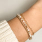 MINI SCINTILLA BRACELET - ARUSHA SUNSTONE 3MM