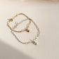 CUORE D'ORO STAPLE CHAIN BRACELET