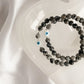 MALOCCHIO BRACELET - 6mm LARVIKITE