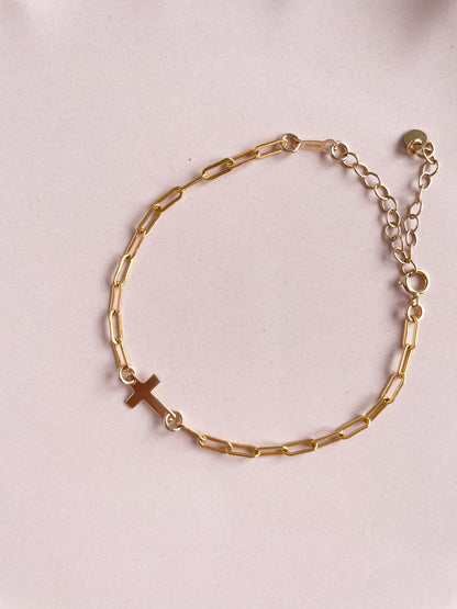 DIVINO STAPLE PAPER CLIP CHAIN BRACELET