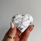 GEMSTONE HEART - HOWLITE