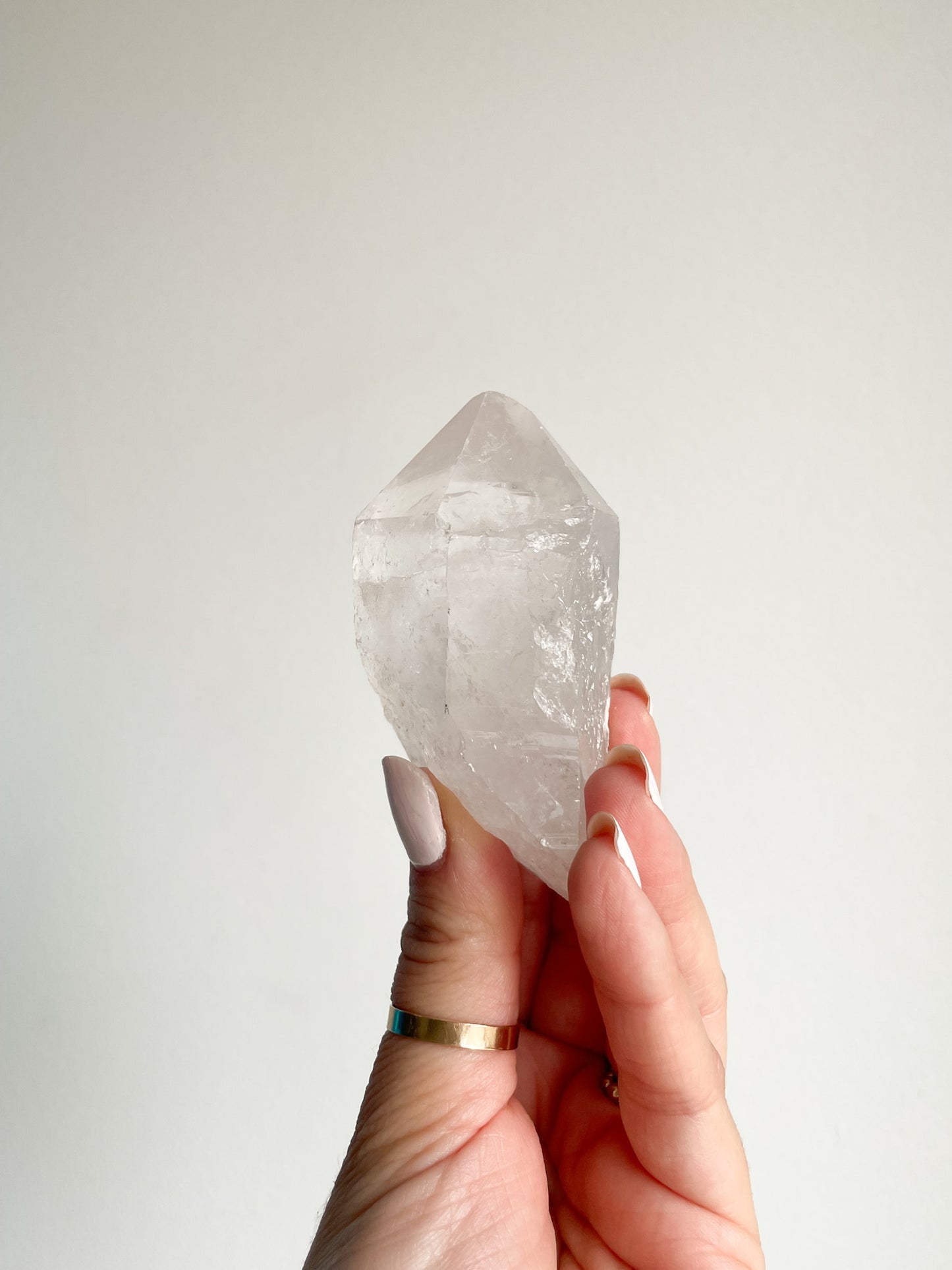 GEMSTONE POINT - CLEAR QUARTZ