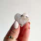 GEMSTONE HEART - GREEN FLOWER AGATE