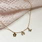 PERSONALIZED CHARM NECKLACE - 14K GOLD FILLED
