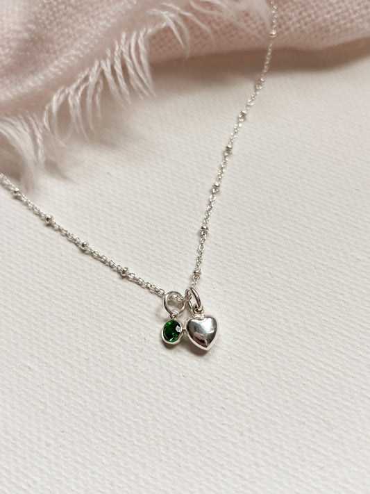 PERSONALIZED PENDANT NECKLACE - STERLING SILVER