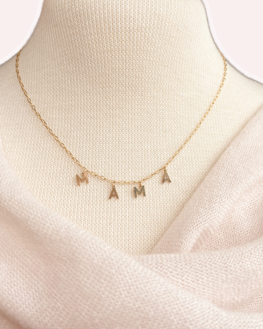 PERSONALIZED CHARM NECKLACE - 14K GOLD FILLED