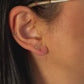 HEART THREADER EARRINGS