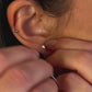 BOW THREADER EARRINGS