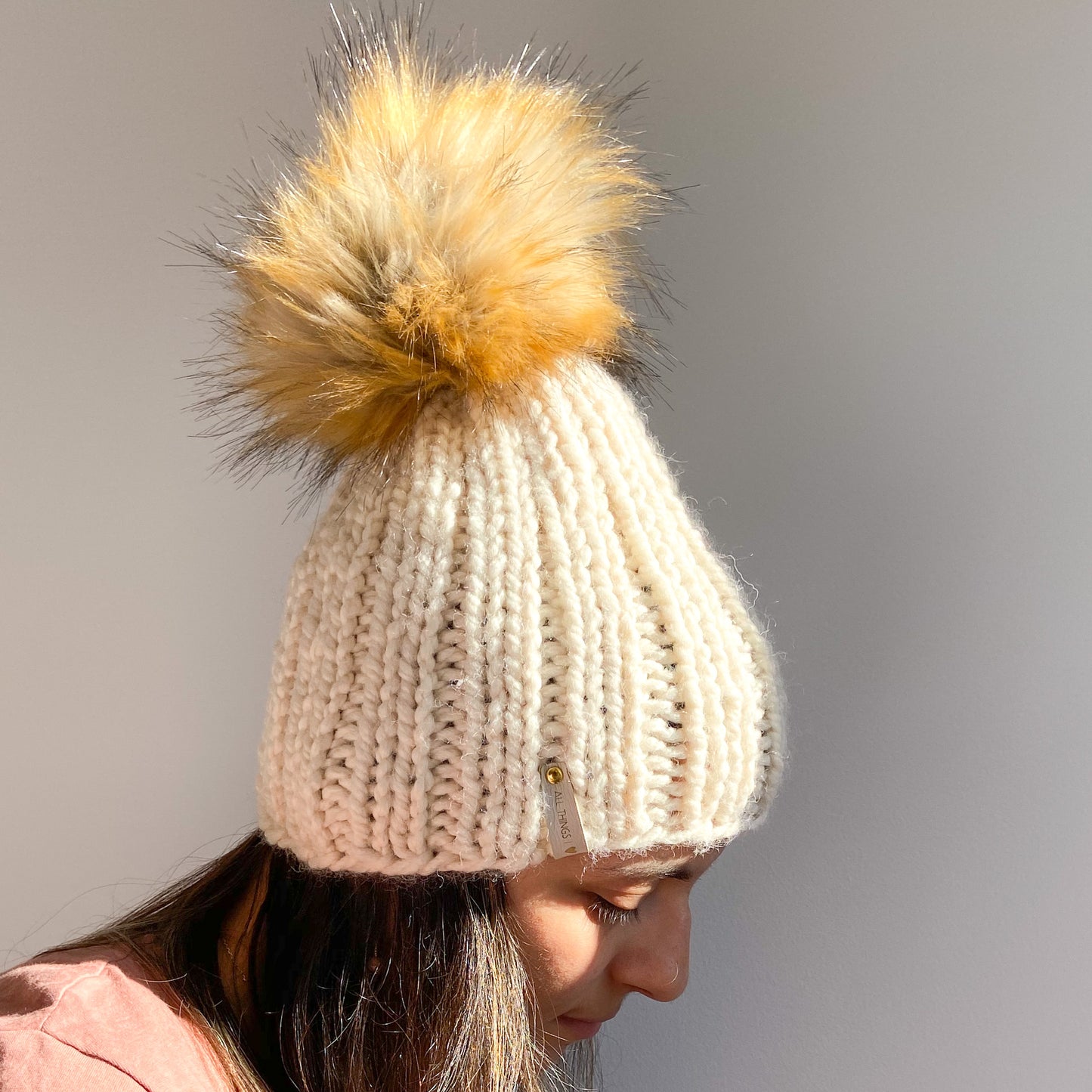 RIBBED BEANIE - BABY TO ADULT SIZE - MADE TO ORDER