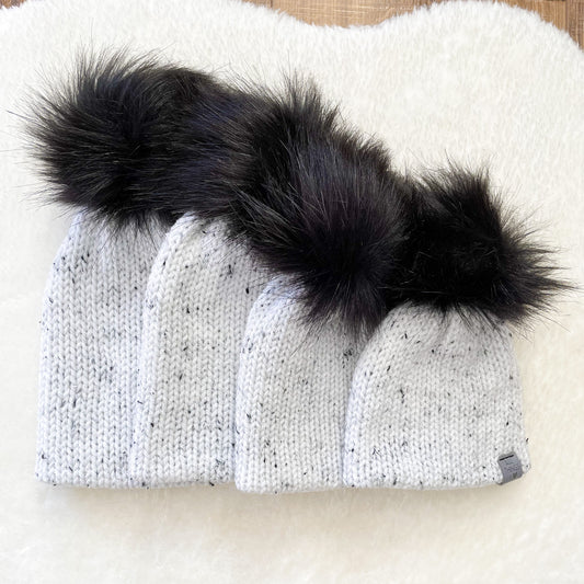 DOUBLE KNIT POM BEANIE - MADE TO ORDER