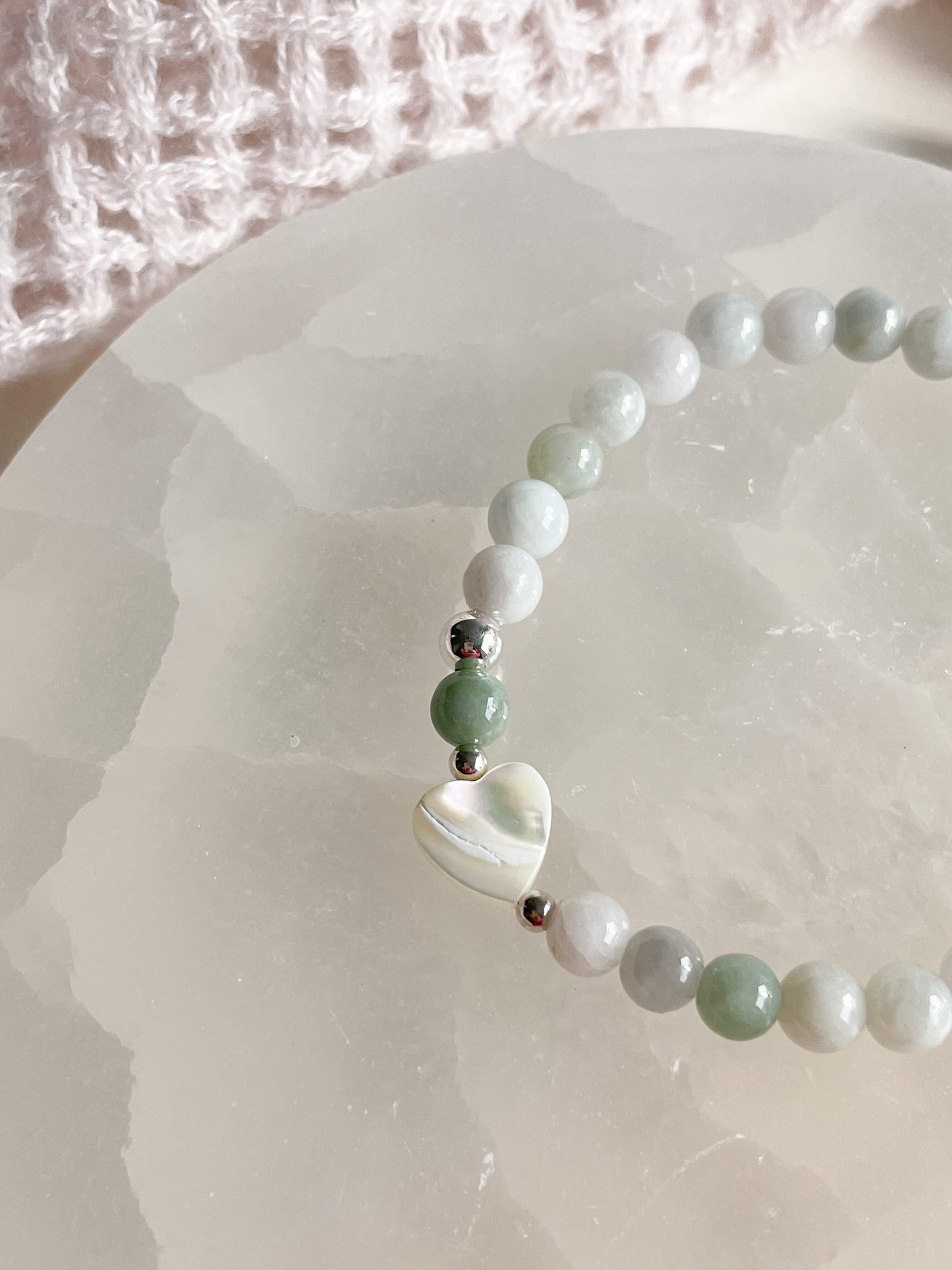 TESORO BRACELET - BURMA JADE, 6MM