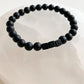PERSONALIZE YOUR OWN BRACELET - MATTE BLACK ONYX 8MM