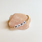 14K GOLD FILLED LETTER BEAD BRACELET - 4MM