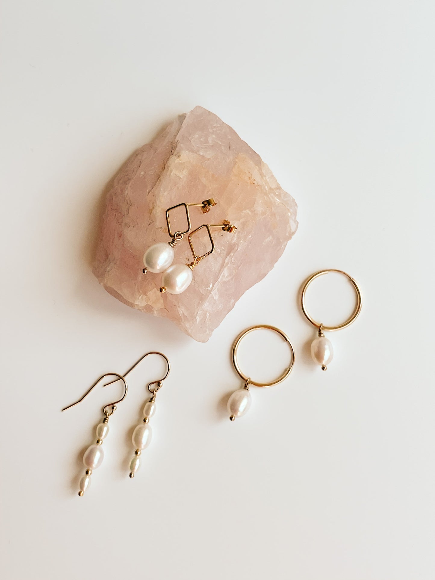 PEARL DROP EARRINGS